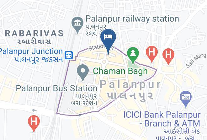 Palanpur - Hotel Golden Maps