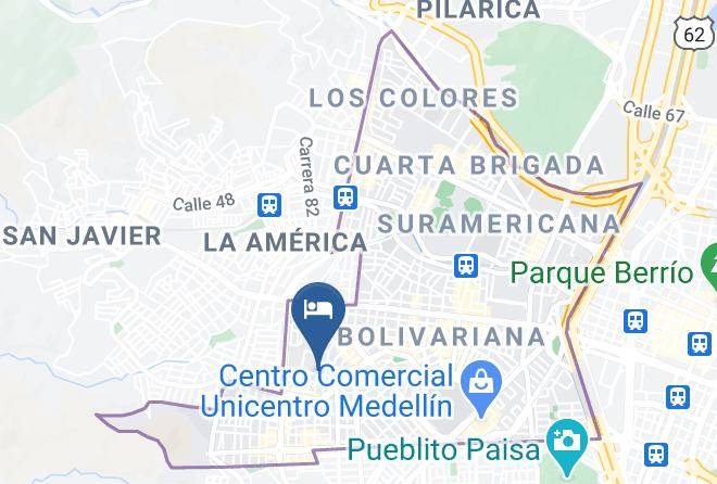 Medellin - Hotel Golden Palermo Maps