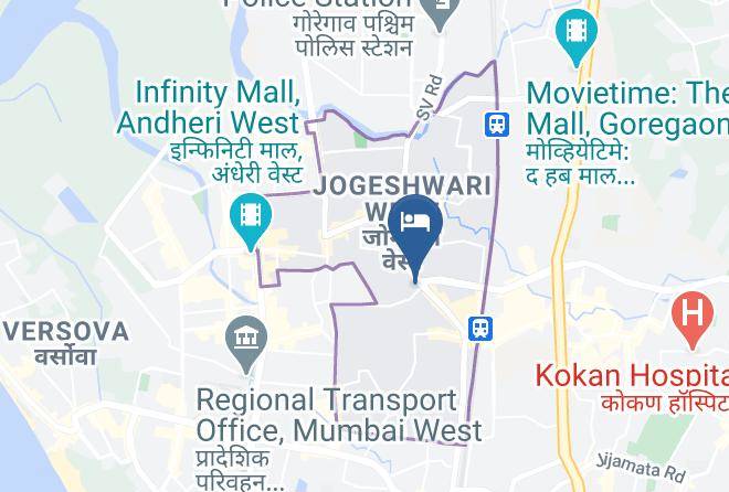 Mumbai - Hotel Golden Park Jogeshwari Mumbai Maps