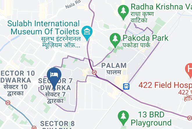 New Delhi - Hotel Golden Park Maps