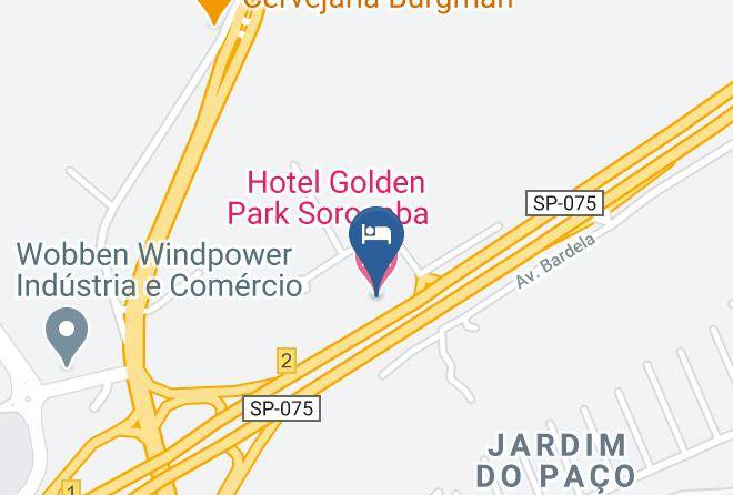 Sorocaba - Hotel Golden Park Sorocaba Maps