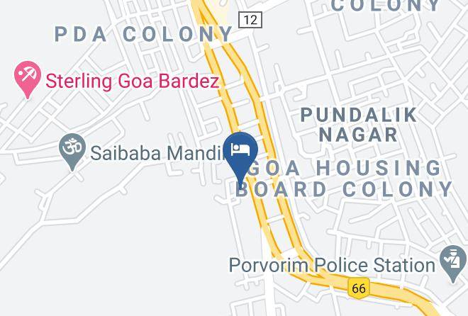 Bardez - Hotel Golden Plateau Maps