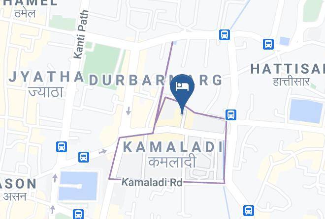 Kathmandu - Hotel Golden Plaza Maps