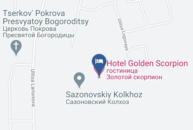 Chagodoshchensky District - Hotel Golden Scorpion Maps