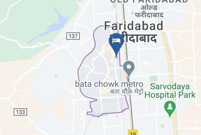 Faridabad - Hotel Golden Tree Maps