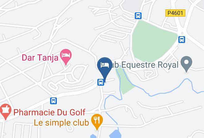 Tangiers - Hotel Andalucia Golf Tanger Maps