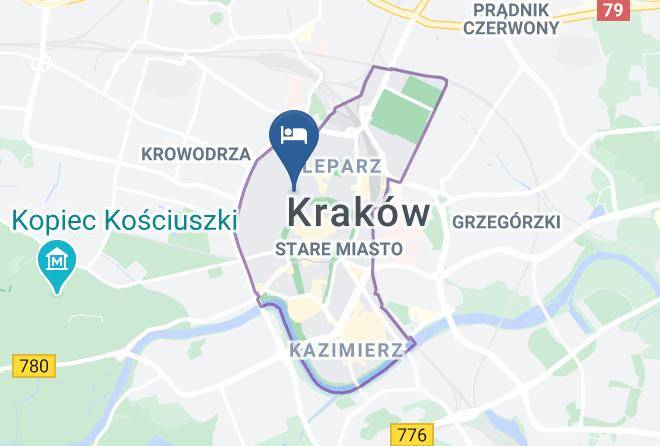 Cracow - Hotel Golden Tulip Krakow City Center Maps