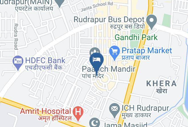 Rudrapur - Hotel Golden View Maps