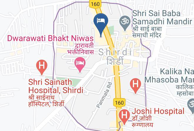 Hotel Golden View Map