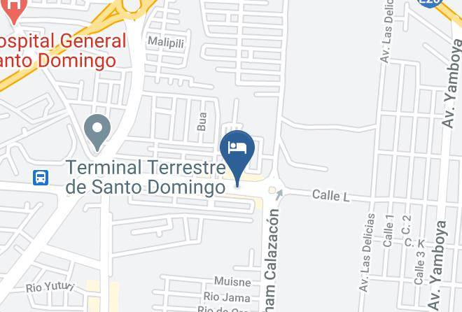 Santo Domingo - Hotel Golden Vista Maps