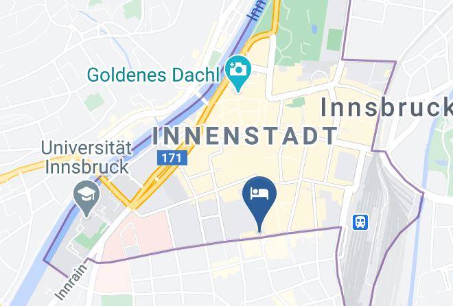 Innsbruck Stadt - Hotel Goldene Krone Maps