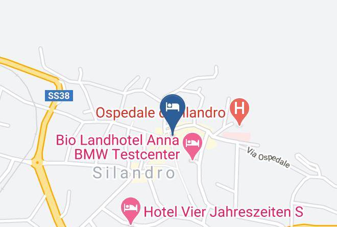 Bolzano - Hotel Goldene Rose Superior Maps