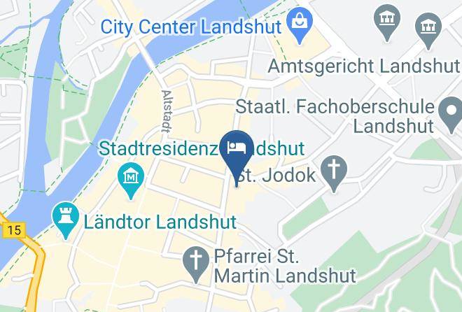 Landshut - Hotel Goldene Sonne Landshut Maps