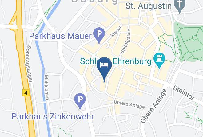 Coburg - Hotel Goldener Anker Maps