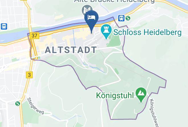 Heidelberg - Hotel & Restaurant Goldener Falke Maps