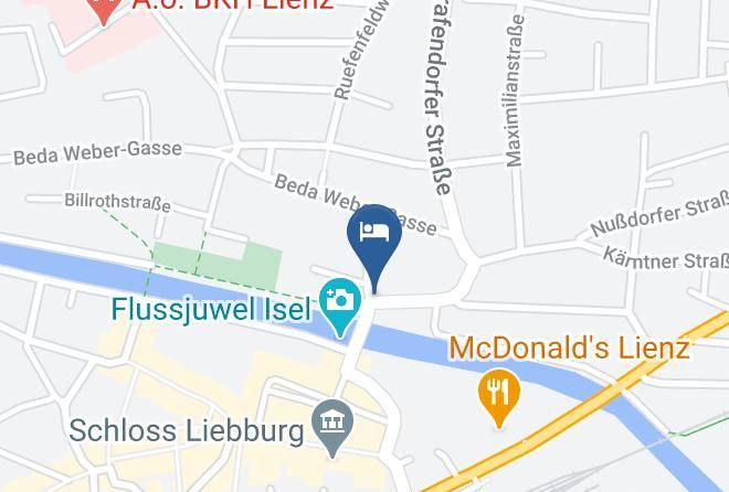 Lienz - Hotel Goldener Fisch Maps