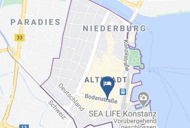 Constance - Hotel & Restaurant Goldener Sternen Maps