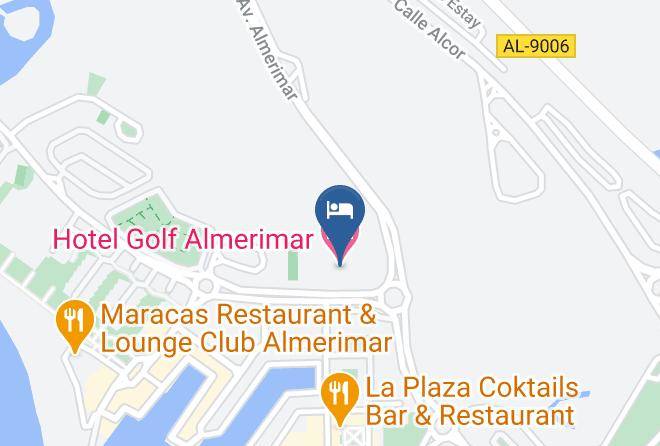 Almeria - Hotel AR Golf Almerimar Maps