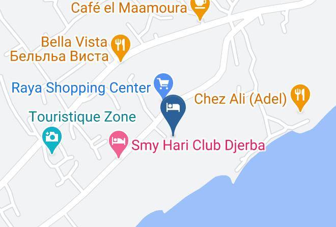 Djerba - Hotel Golf Beach Maps