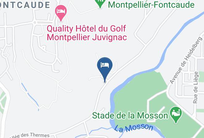 Herault - Hotel Golf De Fontcaude Juvignac Maps