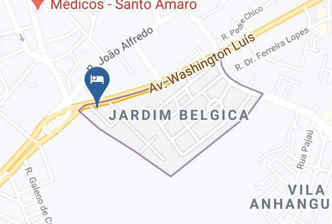 Sao Paulo Campo Grande - Hotel Golf Maps