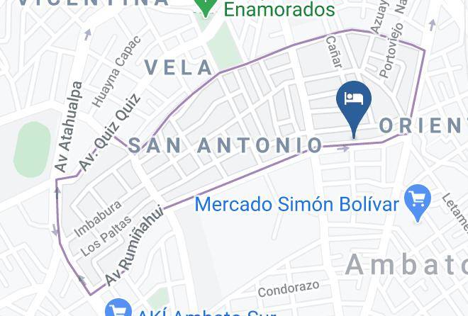 Ambato - Hotel Golosone Ambato Maps
