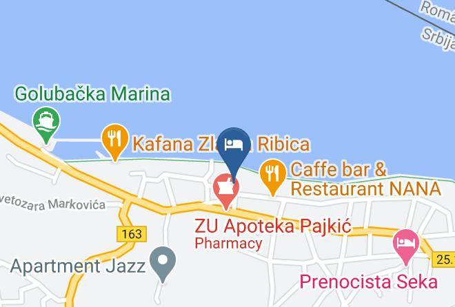 Branicevo District - Hotel Golubac Maps