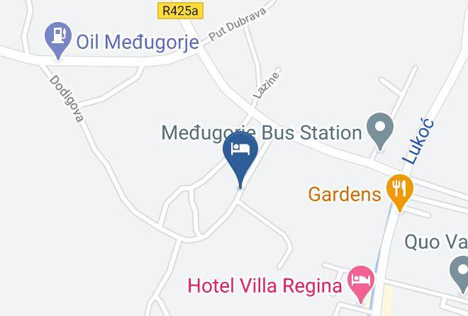 Hotel Golubica Map