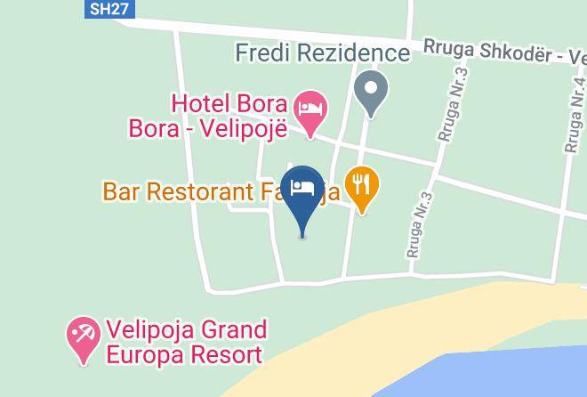 Shkoder - Hotel Gonaj Maps