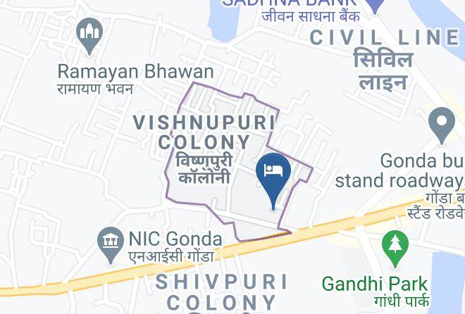Gonda - Hotel Gonard Maps