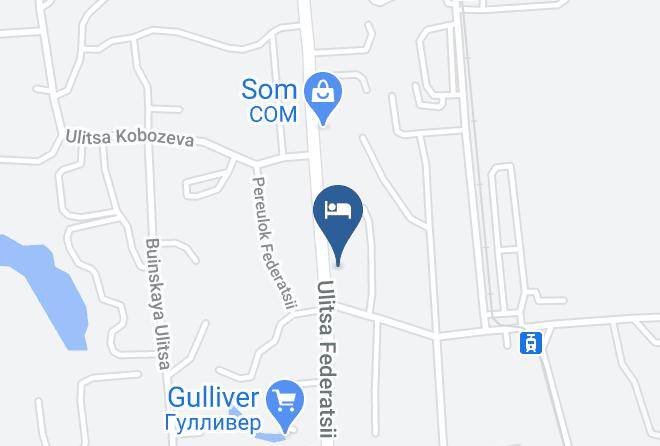 Ulyanovsk - Hotel Goncharov Maps
