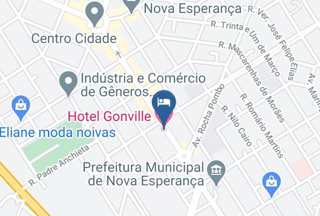 Nova Esperanca - Hotel Gonville Maps