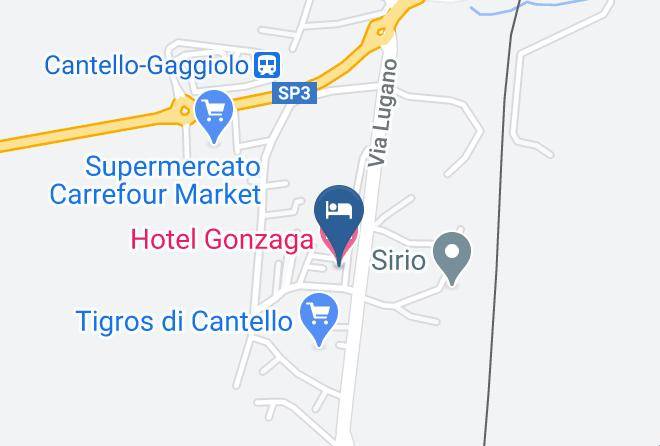 Varese - Hotel Gonzaga Maps