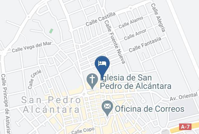 Malaga - Hotel Gonzalez Maps