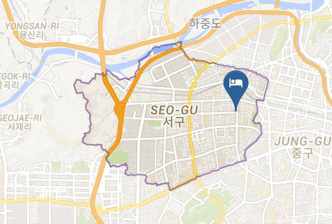 Seogu - Hotel Good Choice West Daegu Maps