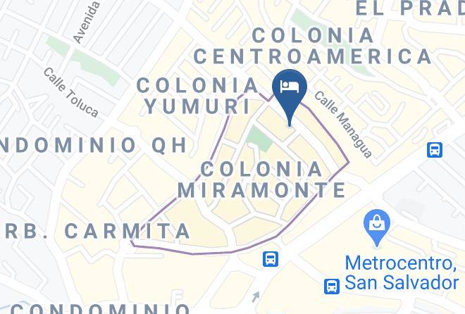 San Salvador - Hotel Good Luck Maps