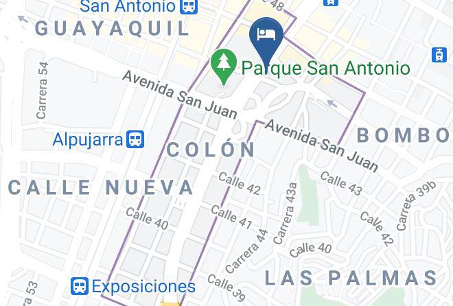 Medellin - Hotel Good Night Maps