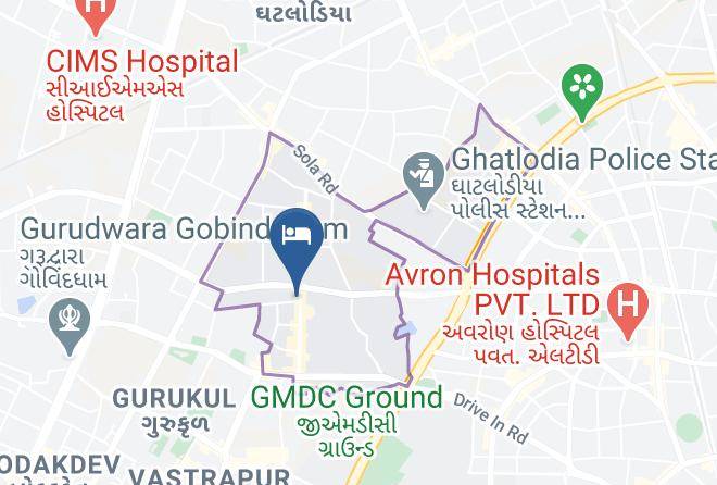 Ahmadabad - Hotel Gopi Palace Maps