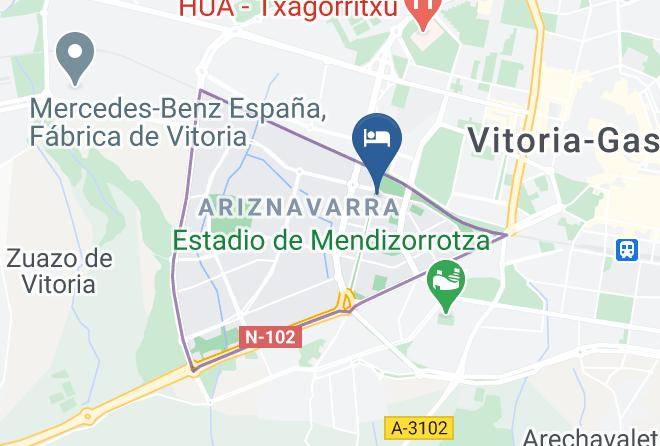 Araba Alava - Hotel Gorbea Maps