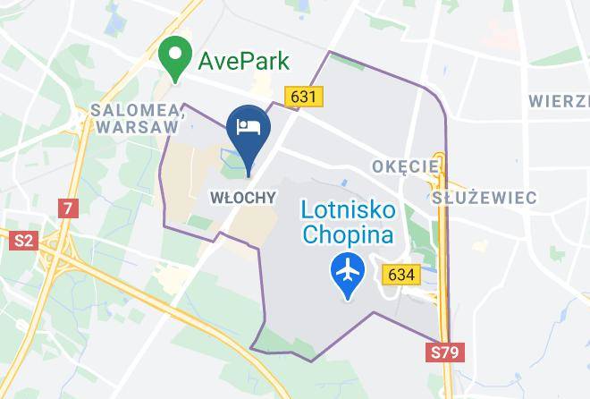 Warsaw - Hotel Gordon Maps