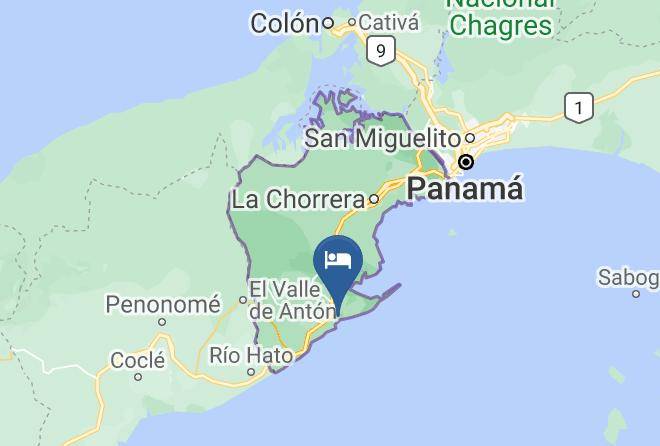 Chame - Hotel Gorgona Beach Maps