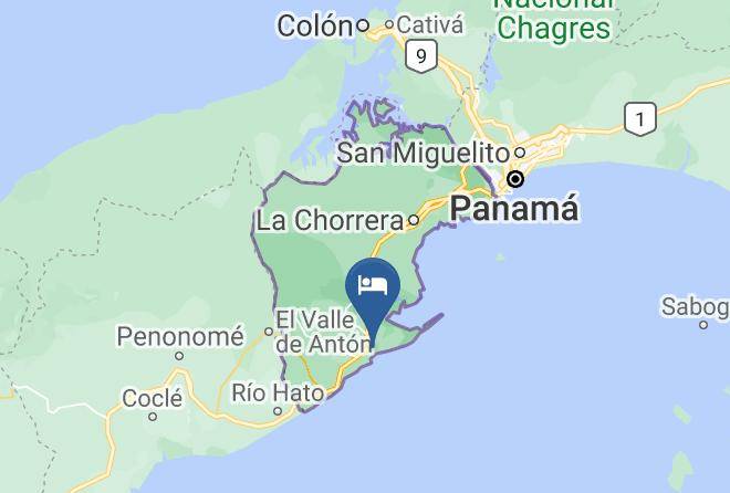 Chame - Hotel Gorgona Jayes Maps
