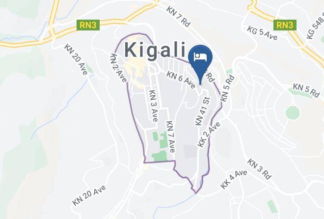 Kigali - Hotel Gorillas Kigali City Centre Maps