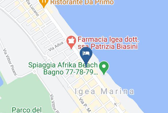 Rimini - Hotel Gorini Maps