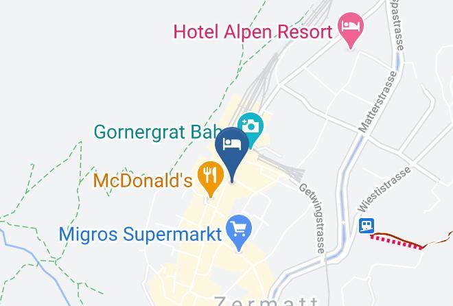 Visp - Hotel Gornergrat Dorf Maps