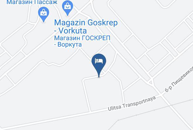 Vorkuta - Hotel Gornyak Maps