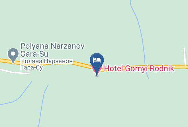 Hotel Gornyi Rodnik Map