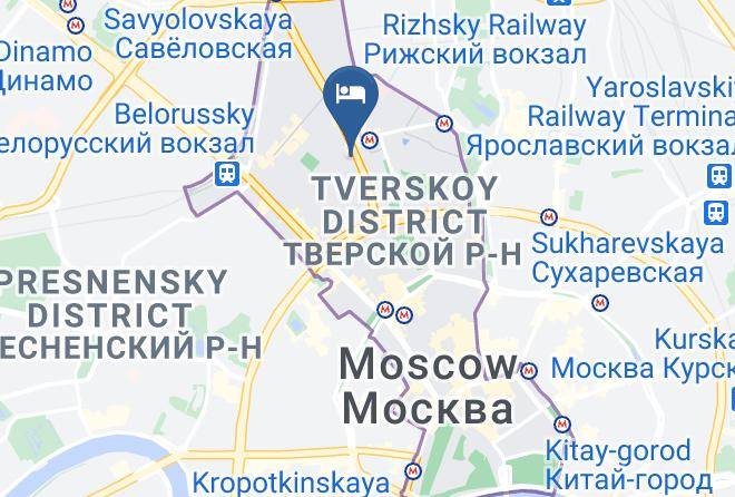Moscow - Hotel Gorod Maps