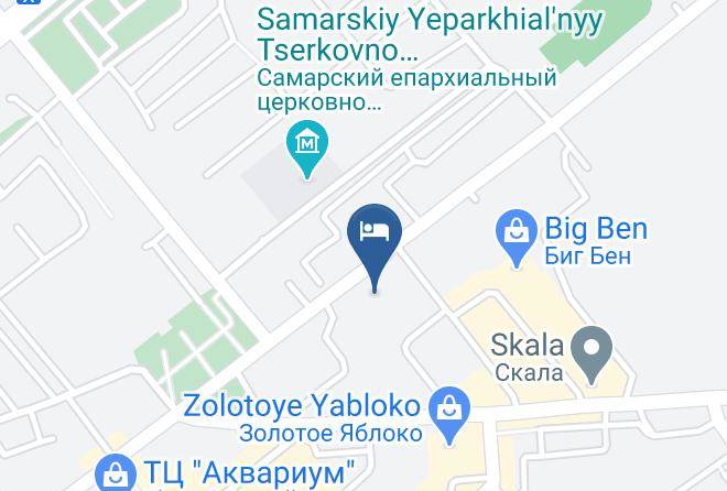 Samara - Hotel Gorodskoy Maps