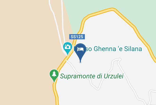 Nuoro - Hotel Gorropu Maps